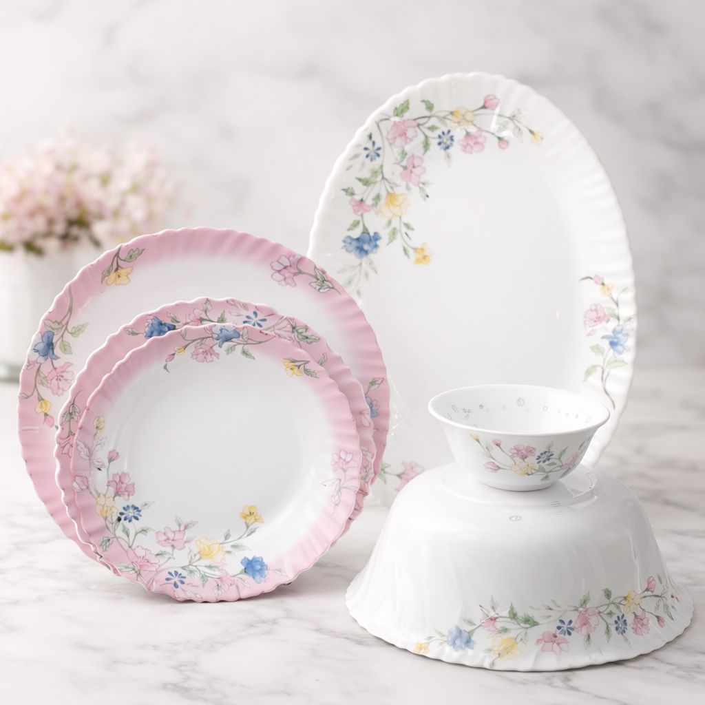 سرویس غذاخوری لومینارک 26 پارچه  الیز فرانسه (تولید در امارات) با تخفیف ویژه
