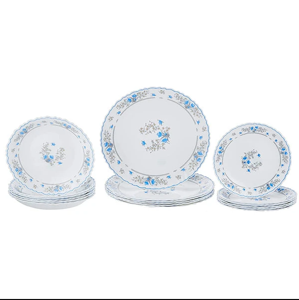 سرویس غذاخوری 18 پارچه لومینارک مدل رمانتیک